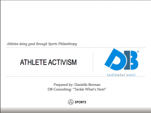 Athlete Activism Resource Guide